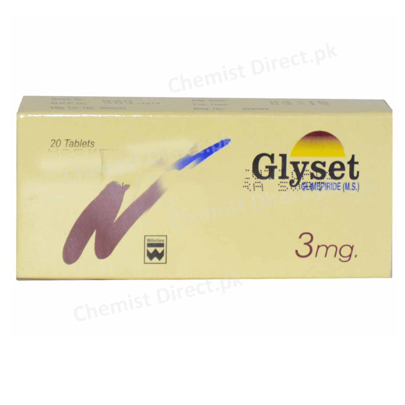 Glyset 3Mg Tablet Medicine