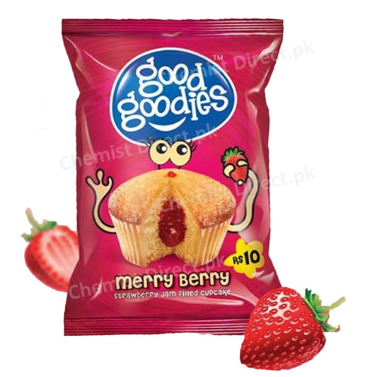 Good Goodies Merry Berry Strawberry Cupcake Food