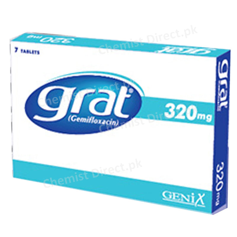 Grat 320mg Tab Tablet Genix Pharma Gemifloxacin