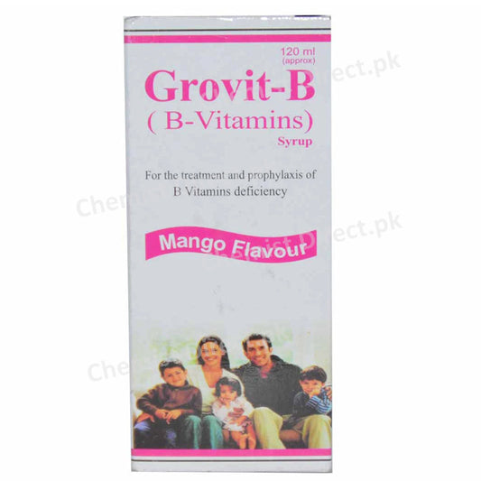 Grovit B Syp 120ml Syrup B Vitamins
