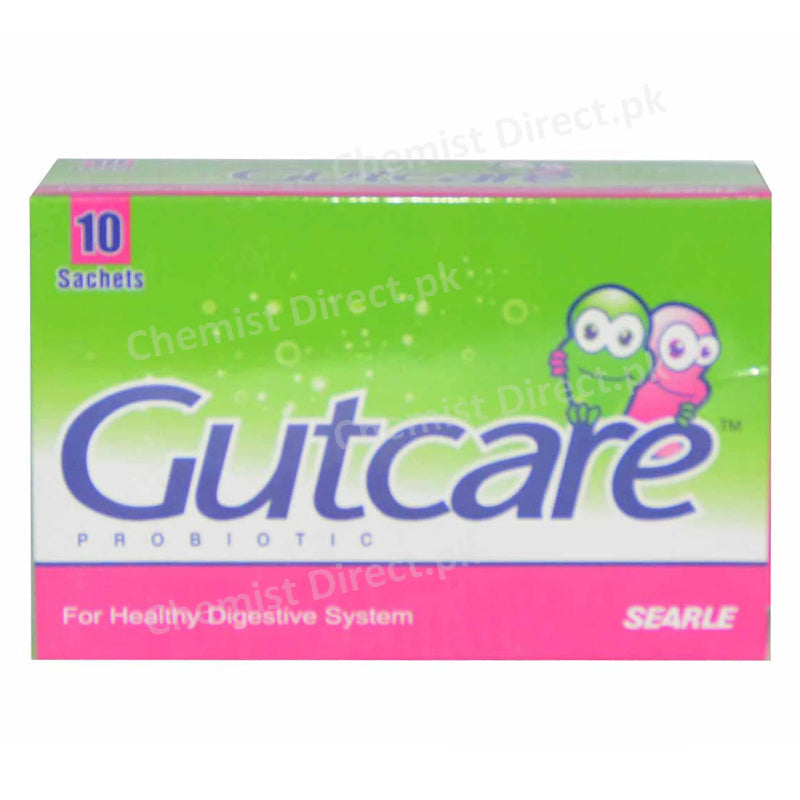 Gutcare Sachet Searle Pakistan Anti Diarrheal Bifidobacterium 420mg Clostridium Butyricum 500mg