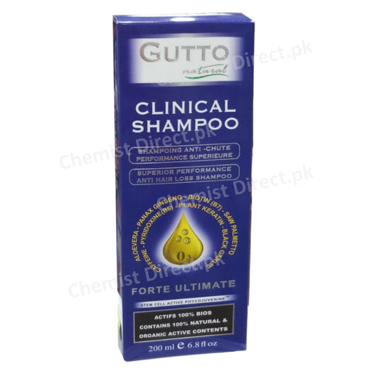 Gutto Clinical Shampoo 200Ml Shampoo