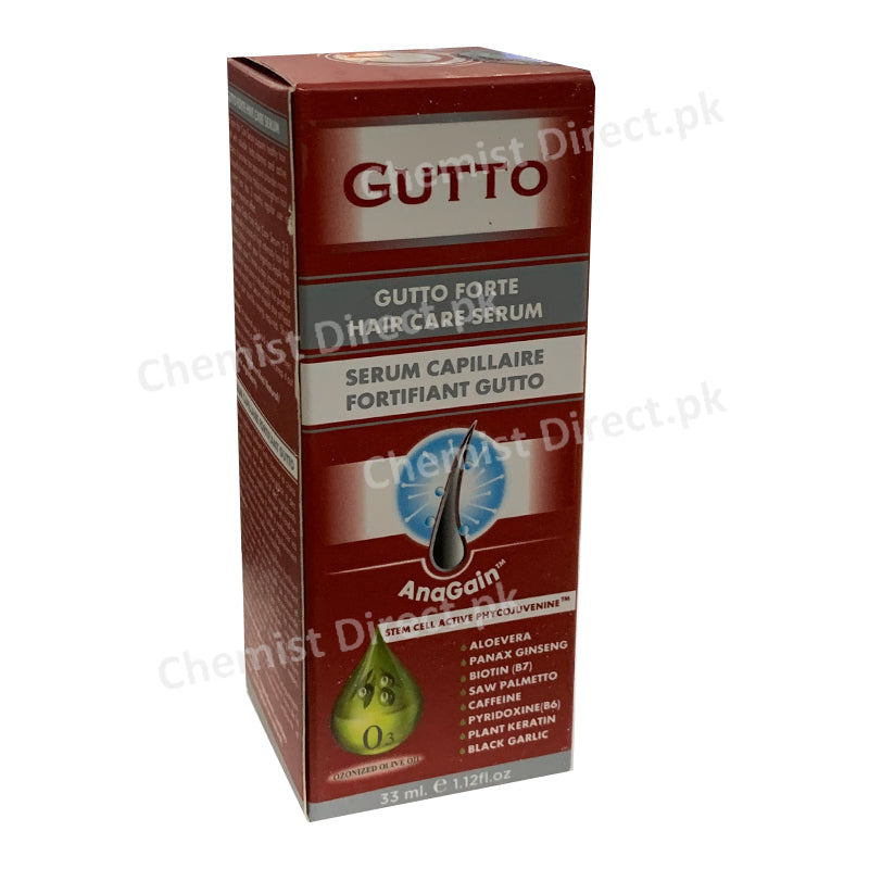 Gutto Forte Hair Care Serum 33Ml Skin Care