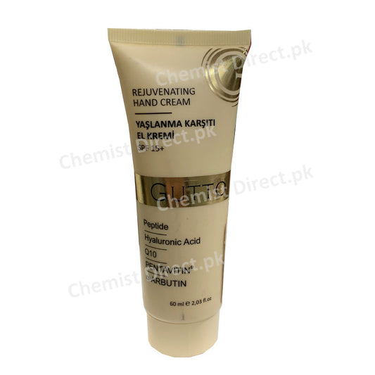 Gutto Rejuvenating Hand Cream 60Ml Spf 15+ Skin Care