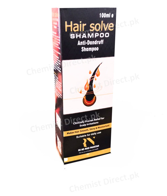 Hair Solve Anti Dandruff Shampoo 100Ml