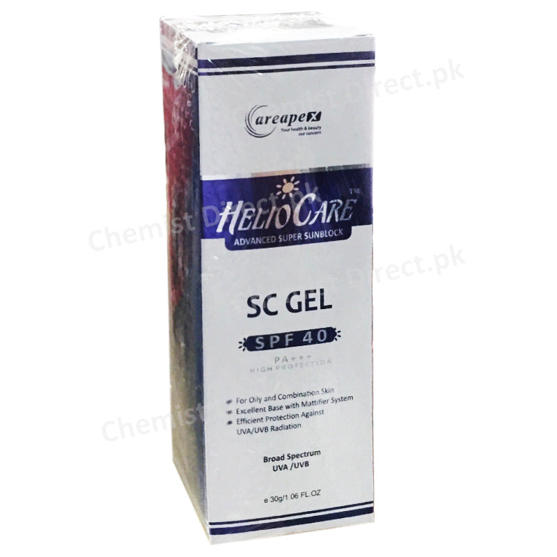 Helio Care Sc Gel Spf40 30G Medicine
