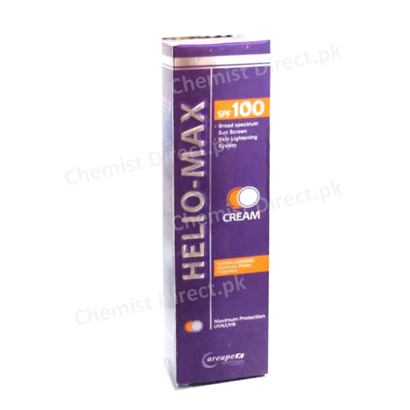 Helio-Max Spf 100 Cream Skin Care