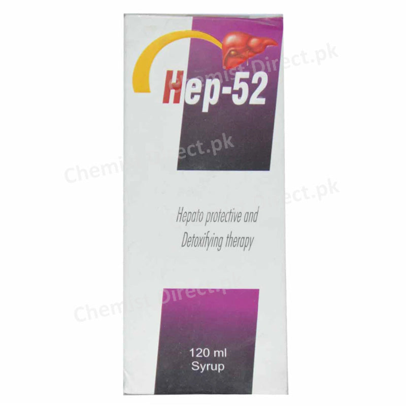 Hep 52 Syrup 120ml Srp Mass Pharma Pvt Ltd Liver Protectant