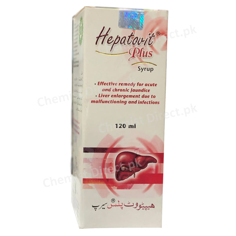 Hepatovit Plus Syp 120ml Himont Pharma Pvt Ltd Liver Protectant