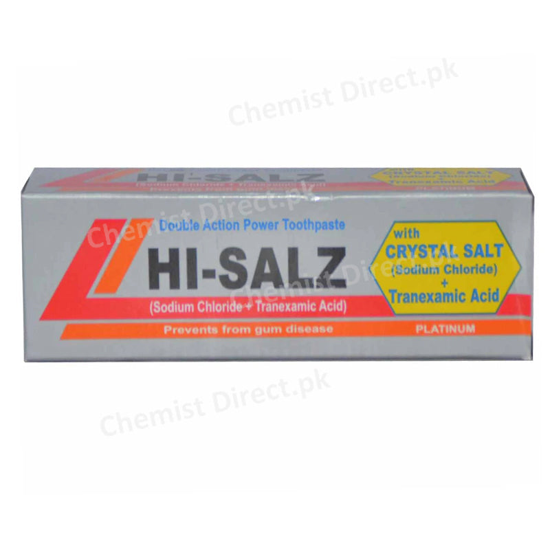 Hi Salz Tooth Paste 40gm Platinum Pharmaceuticals Pvt Ltd Oral Hygiene Tranexamic Acid