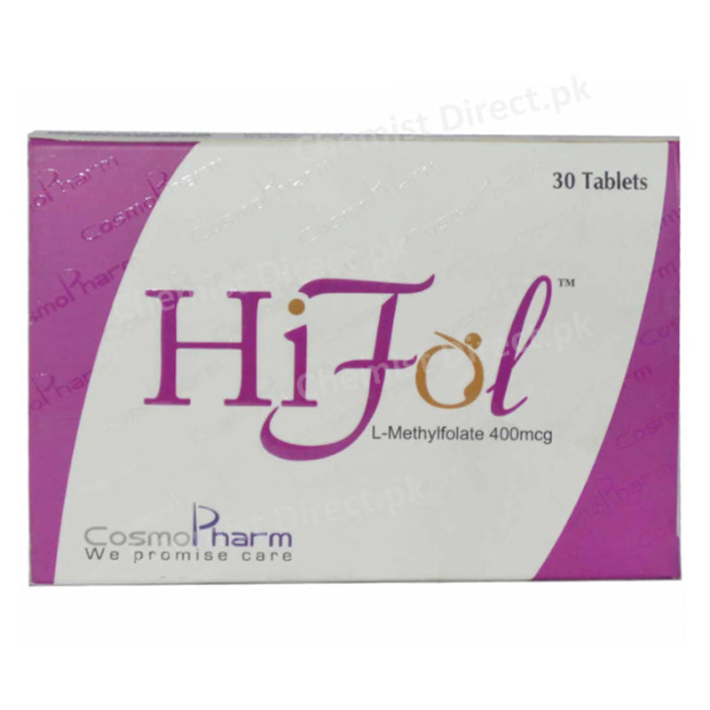 Hifol 400mcg Tablet Cosmo Pharma L-Methylfolate