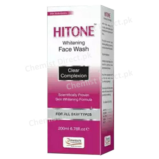 Hitone Face Wash 150ml Crystolite Pharmaceuticals Whitening Face Wash