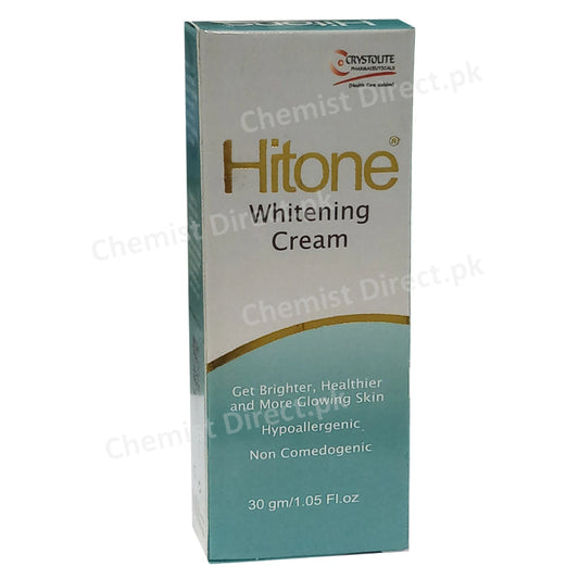 Hitone Whitening Cream 30gm Crystolite Pharmaceuticals Whitening Cream