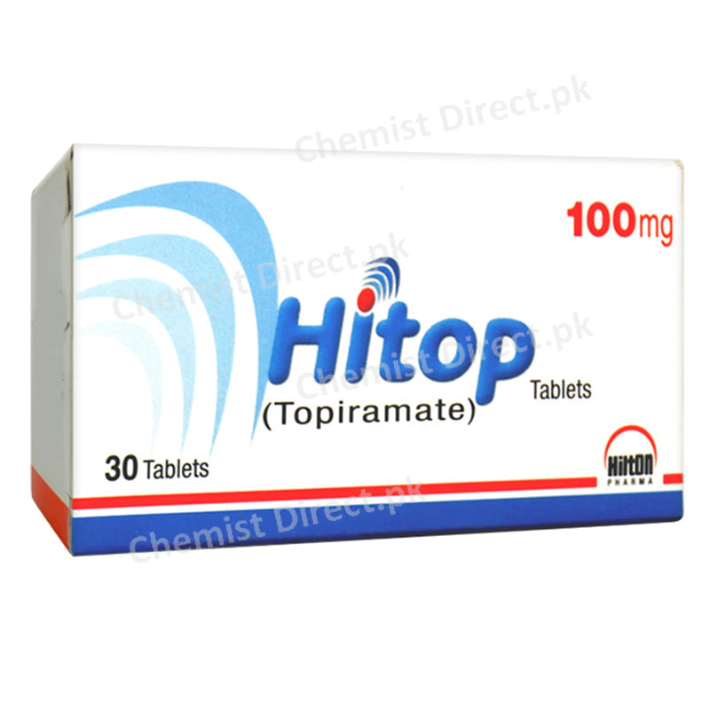     Hitop-100mg-Tab-Tablet Hilton Pharma Pvt Ltd Anti Epileptic Topiramate