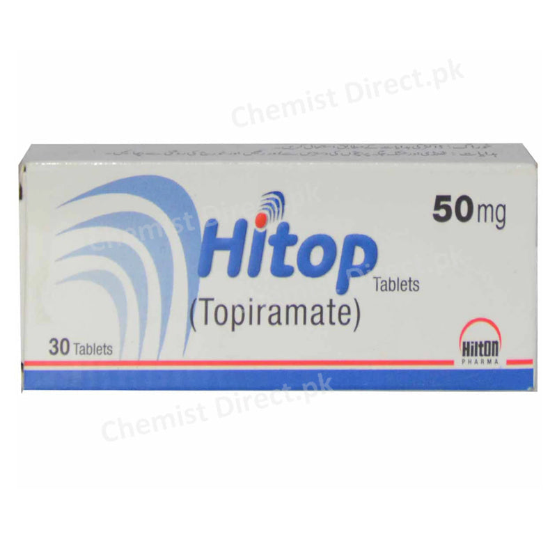 HItop 50mg Tab Tablet Hilton Pharma Pvt Ltd Anti Epileptic Topiramate