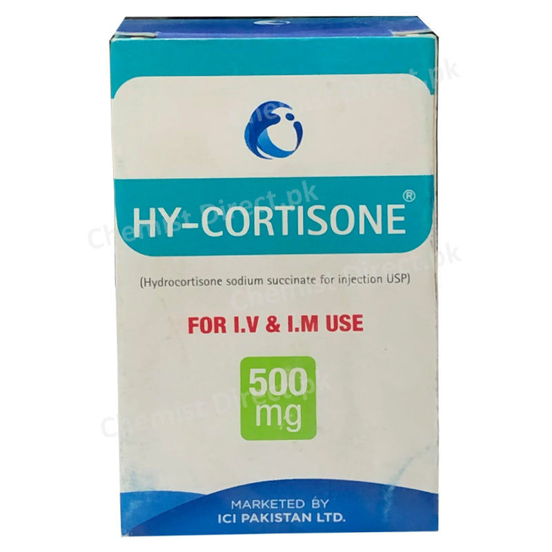 Hy Cortisone 500mg Inj Injection Cirin Pharmaceuticals Corticosteroid Hydrocortisone 