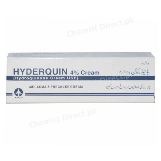 Hyderquin 4 10g Cream Atco Laboratories Pvt Ltd Dipigmenting Agent Hydroquinone