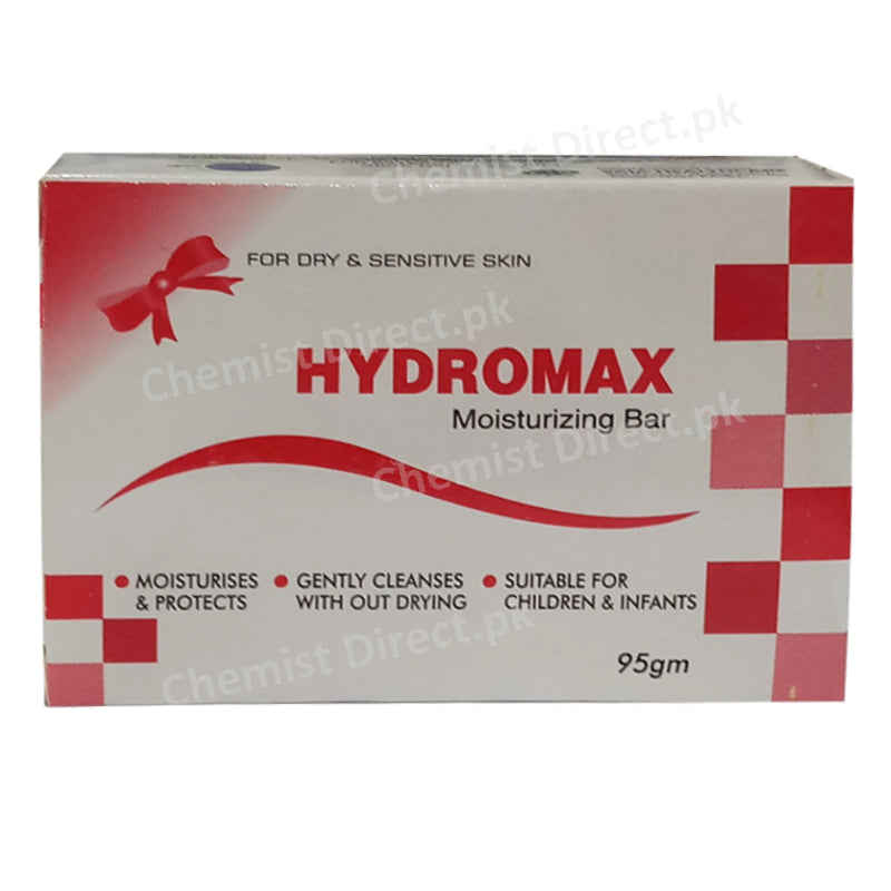 Hydromax Moisturizing Bar 95gram Saia Healthcare