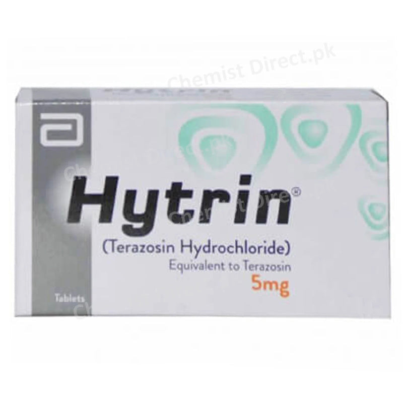 Hytrin 5mg Tab Tablet Abbott Laboratories Pakistan Ltd Benign Prostate Hypertrophy Terazosin