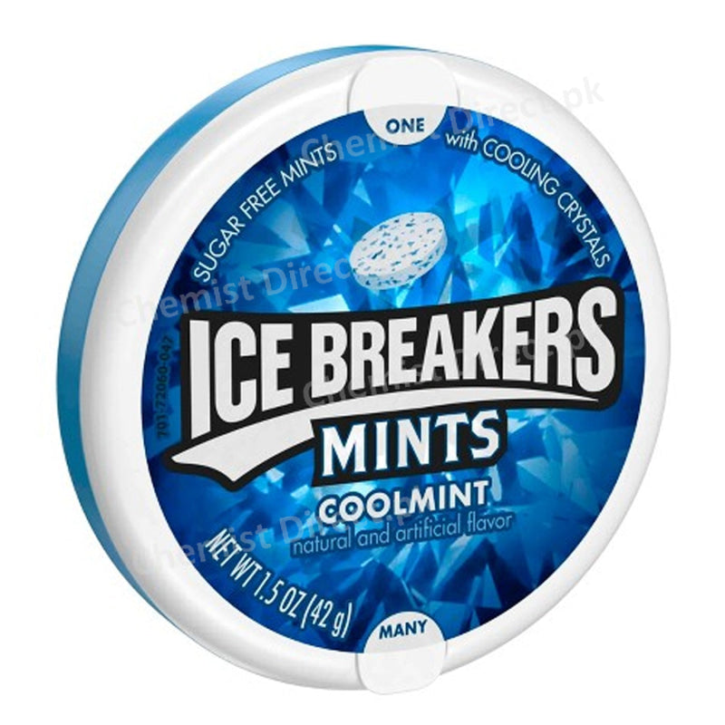 Ice Breakers Mints Sugar Free Cool Mint 42G Food