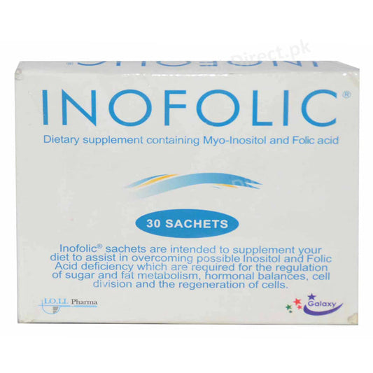 Inofolic Sachet Galaxy Pharma Anti Anemic Myo inositoland Folicacid