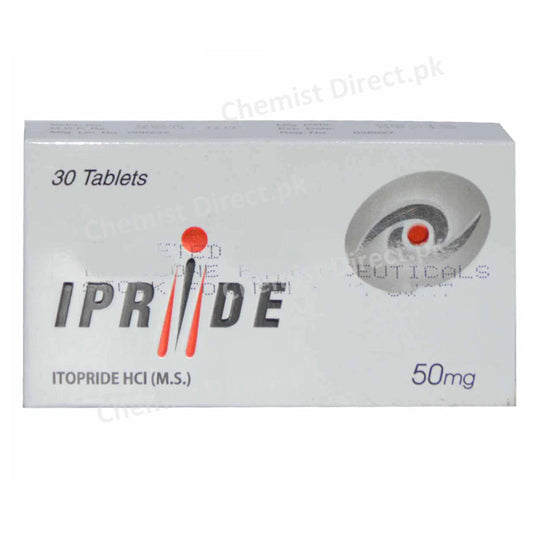 Ipride 50mg Tab Tablet Wilshire Laboratories Pvt Ltd Gastroprokinetics Itopride HCl