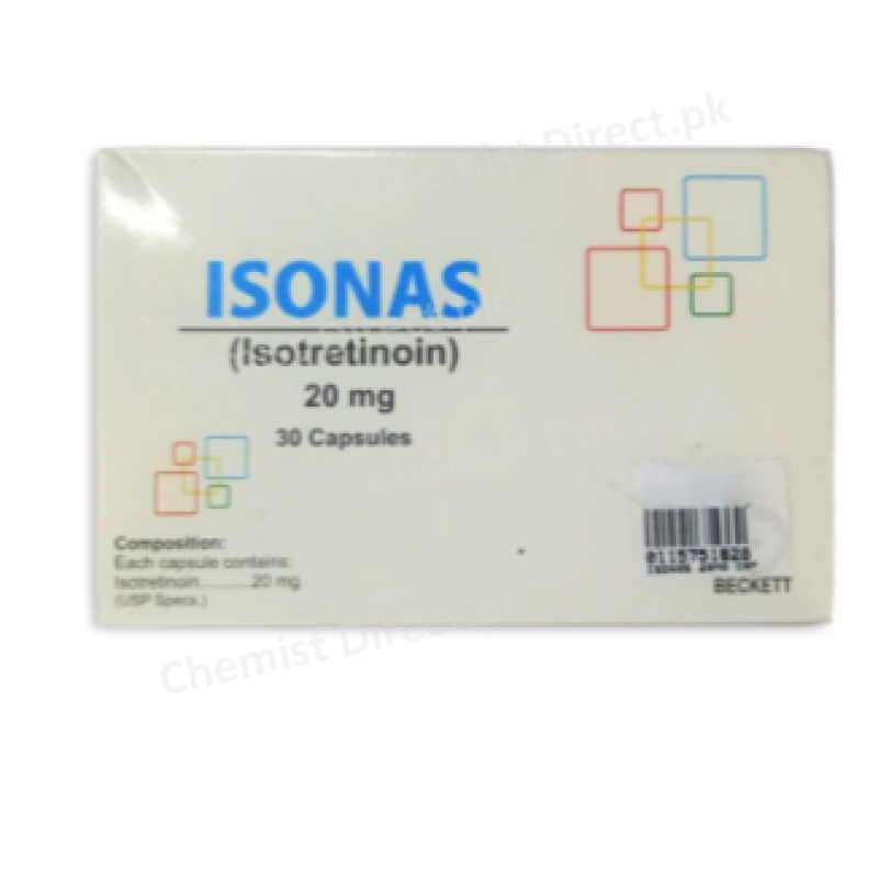 Isonas 20Mg 10 Capsules Medicine