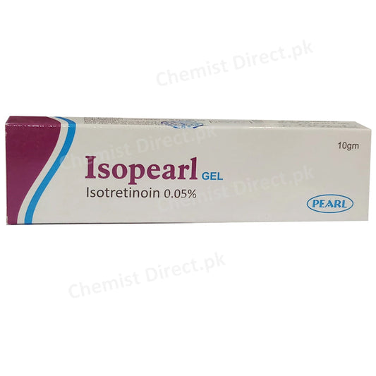 Isopearl Gel 0.05% 10gram Pearl Pharmaceuticals Isotretinion