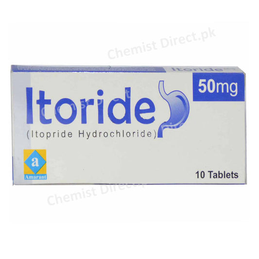 Itoride 50mg Tablet Amarant Pharmaceuticals Itopride Hydrochloride
