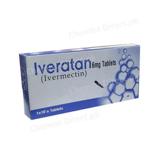 Iveratan 6Mg Tablets Medicine