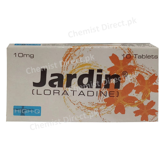 Jardin 10mg Tab Tablet High Q Pharmaceuticals Anti Histamine Loratadine
