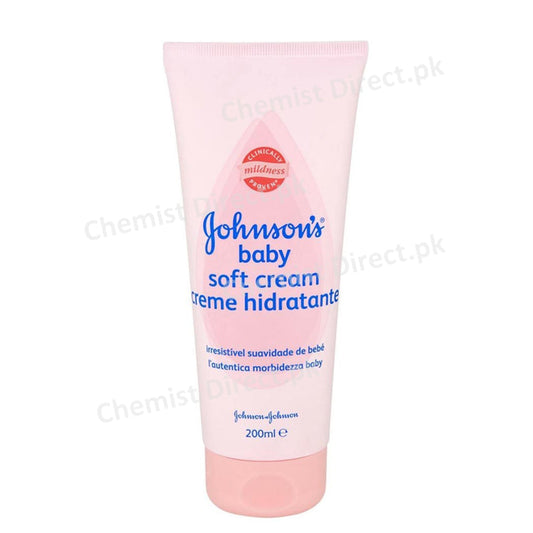 Johnsons Baby Soft Cream Creme Hidratante 200Ml Care