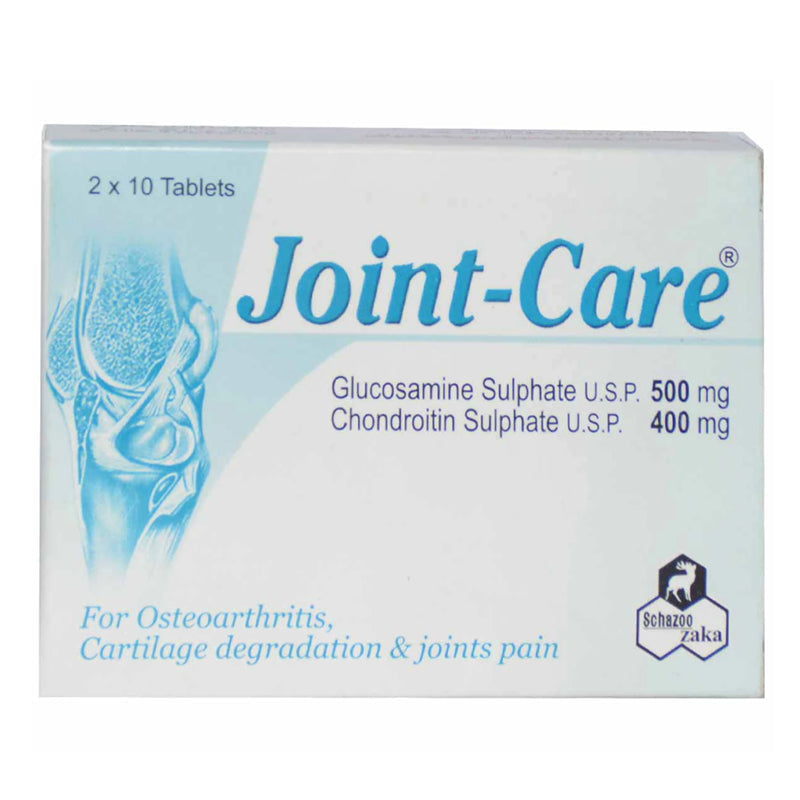 Joint Care Tablet Glucosamine Sulphate 500mg, Chondroitin Sulphate 400mg Musculoskeleton Schazoo 