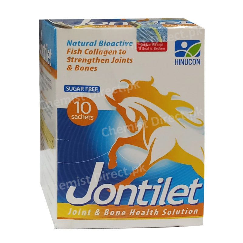 Jontilet Sachets Sugar Free Hinucon Pharma Joint&Bone Health Solution