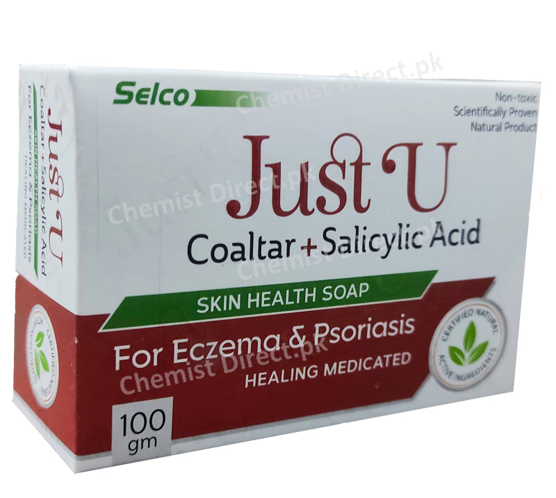 Just U Coaltar + Salicylic Acid Soap Soap