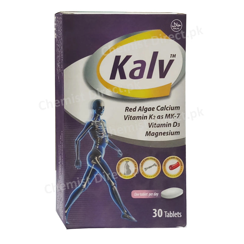 Kalv Tablet Vitamins Supplements Multivitamins + Minerals CCL Pharmaceuticals