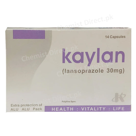 Kaylan 30mg Capsule Polyfine Pharma Lansoprazole 30mg