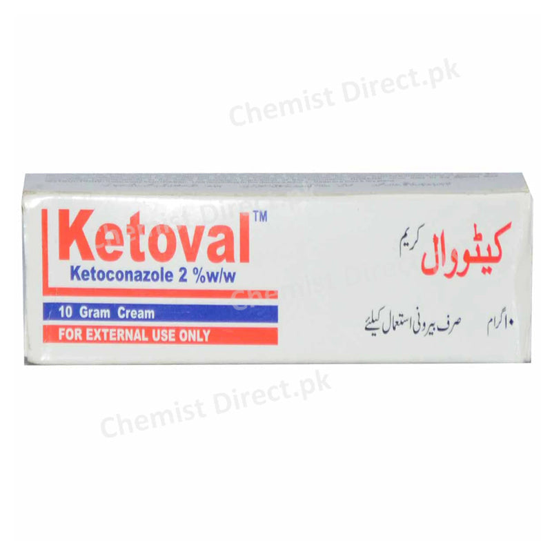Ketoval Cream 10gm Valor Pharmaceuticals Anti Fungal Ketoconzole