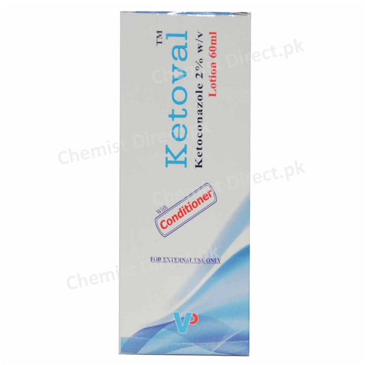     Ketoval Lotion 60ml VALORPHARMACEUTICALS Anti Fungal Ketoconzole
