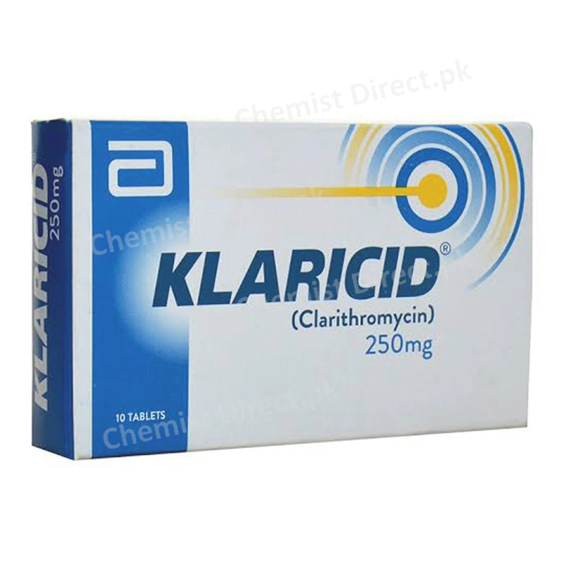 Klaricid 250mg Tablet Clarithromycin Abbott Laboratories Anti-Bacterial