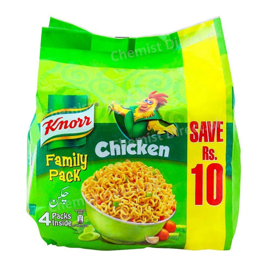 Knorr Noodles Chicken 66G Family Pack 4 Pieces Food