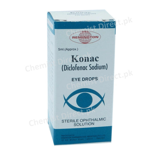 Konac Eye Drop 5ml Diclofenac Sodium Remington