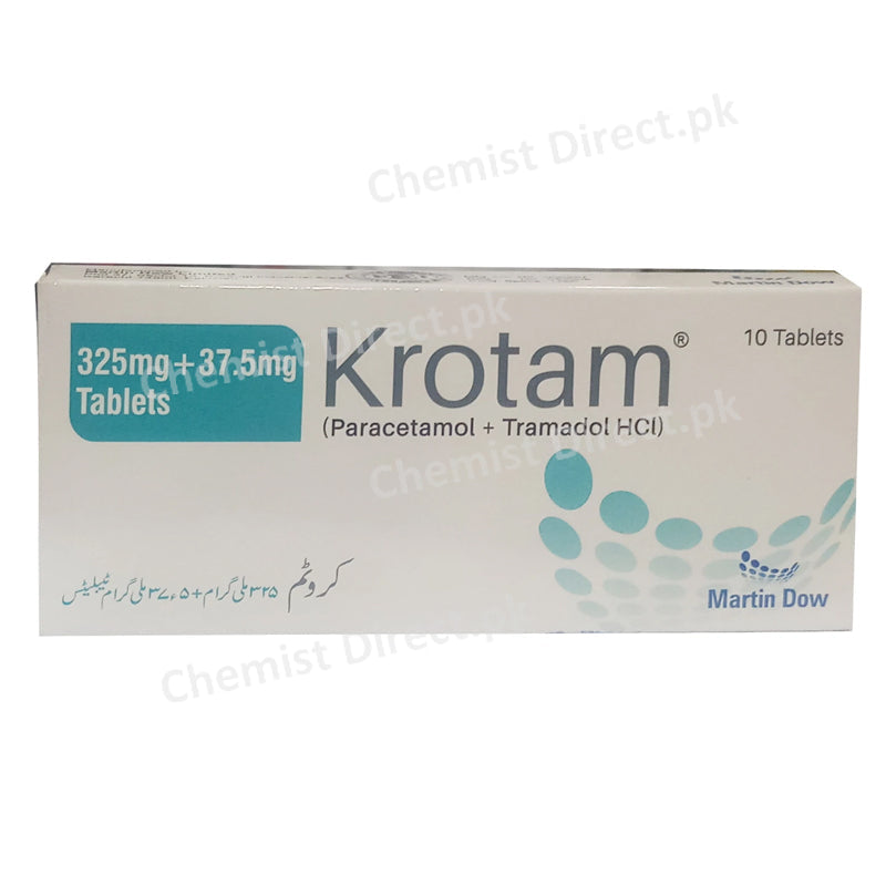     Krotam 325 37.5mg Tablet Tab