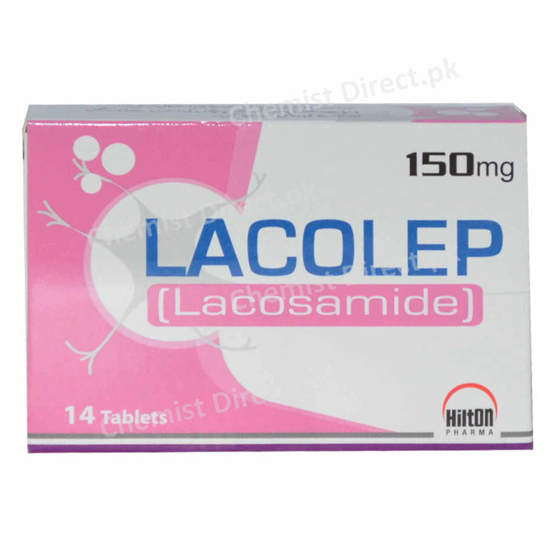 Lacolep 150mg Tab Tablet Hilton Pharma PVT LTD Anti convulsant Neuropathic Pain Lacosamide