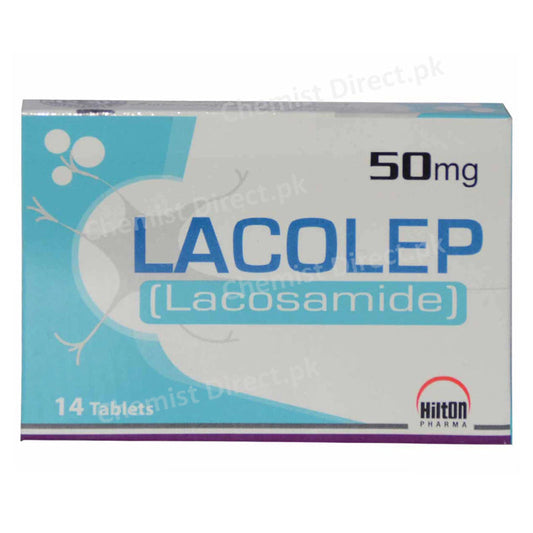 Lacolep 50mg Tab Tablet Hilton Pharma PVT LTD Anti convulsant Neuropathic Pain Lacosamide