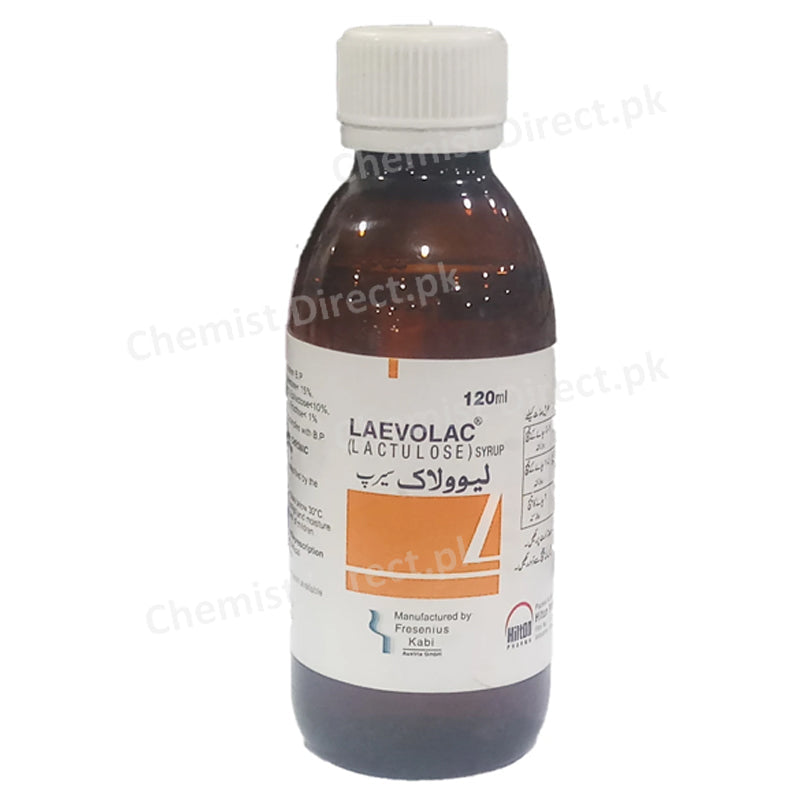 Laevolac Syrup 120ml Hilton Pharma Pvt Ltd Laxatives