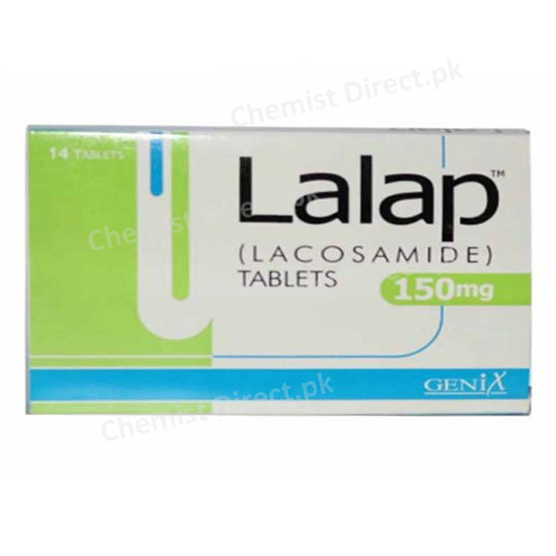 Lalap 150mg Tablet Genix Pharma Anti-Epileptic lacosamide