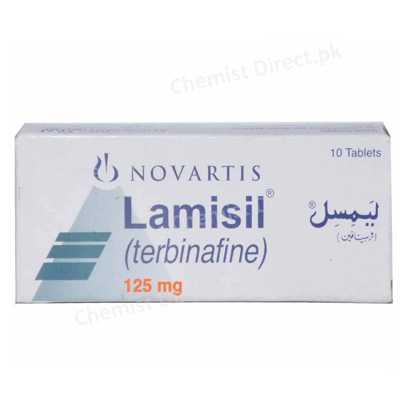 Lamisil 125mg Tablet Anti-Fungal Terbinafine Novartis Pharma