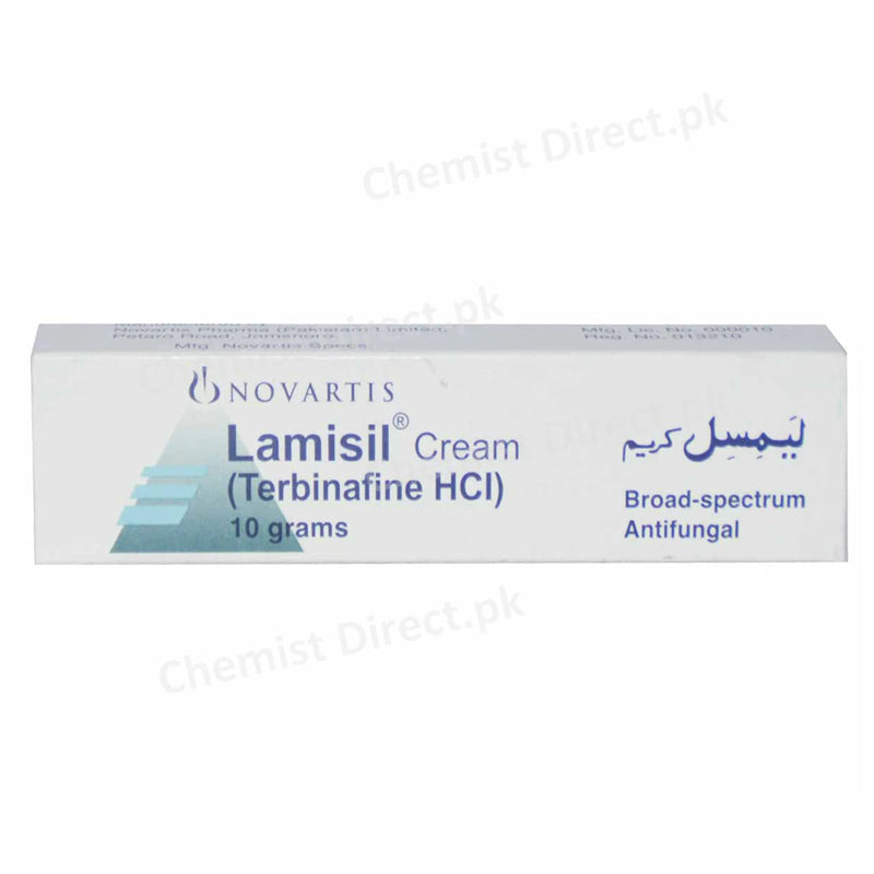 Lamisil 10gram Cream Anti-Fungal Terbinafine Novartis Pharma 1%