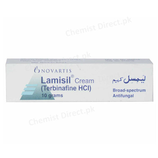 Lamisil 10gram Cream Anti-Fungal Terbinafine Novartis Pharma 1%